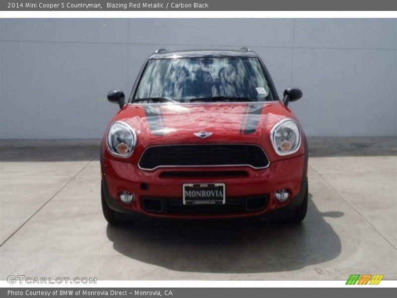 Blazing Red Metallic / Carbon Black 2014 Mini Cooper S Countryman