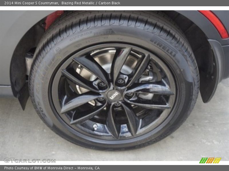 Blazing Red Metallic / Carbon Black 2014 Mini Cooper S Countryman
