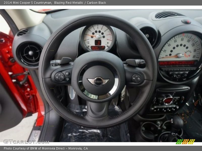 Blazing Red Metallic / Carbon Black 2014 Mini Cooper S Countryman