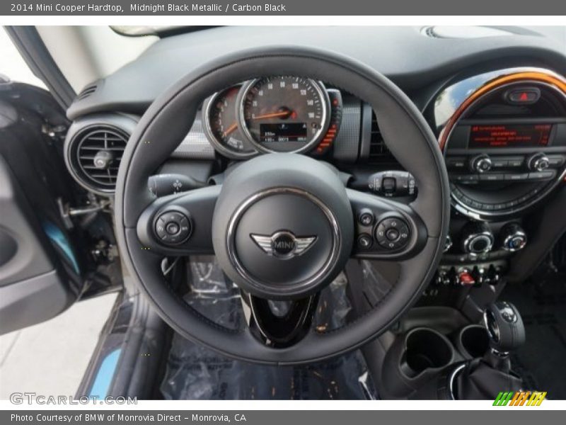 Midnight Black Metallic / Carbon Black 2014 Mini Cooper Hardtop