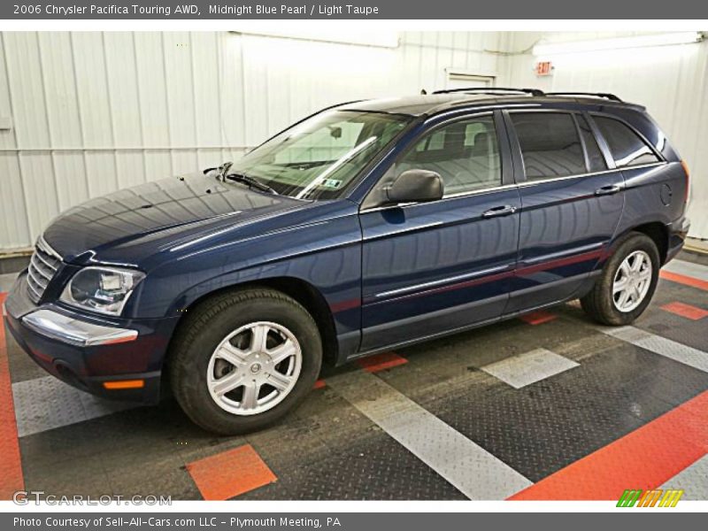 Midnight Blue Pearl / Light Taupe 2006 Chrysler Pacifica Touring AWD
