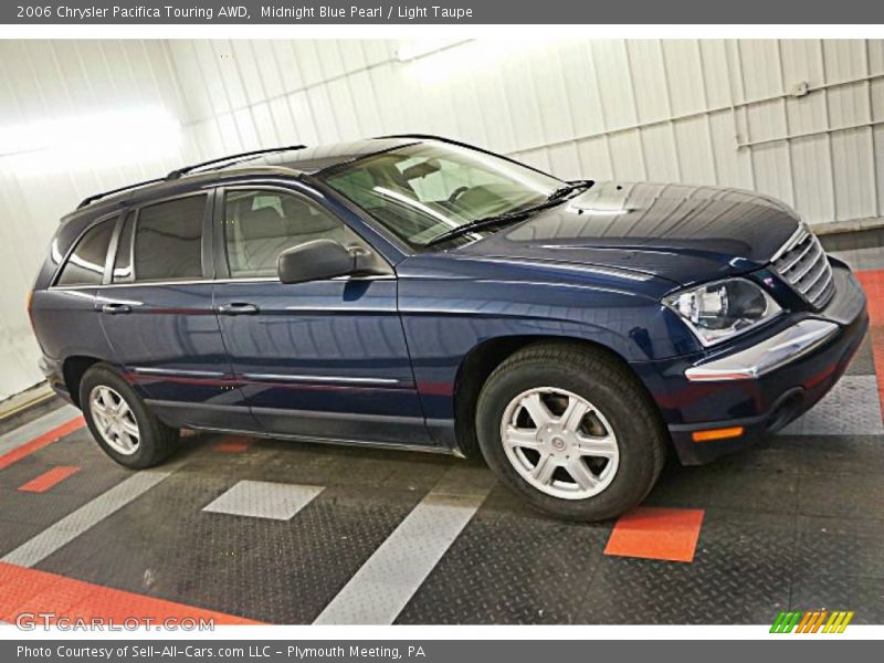 Midnight Blue Pearl / Light Taupe 2006 Chrysler Pacifica Touring AWD