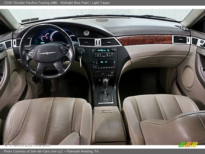 Midnight Blue Pearl / Light Taupe 2006 Chrysler Pacifica Touring AWD
