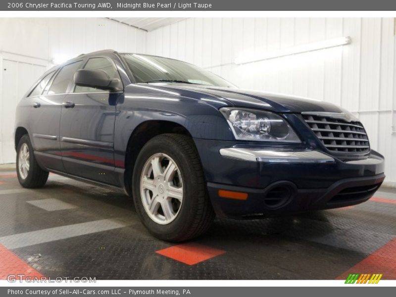 Midnight Blue Pearl / Light Taupe 2006 Chrysler Pacifica Touring AWD