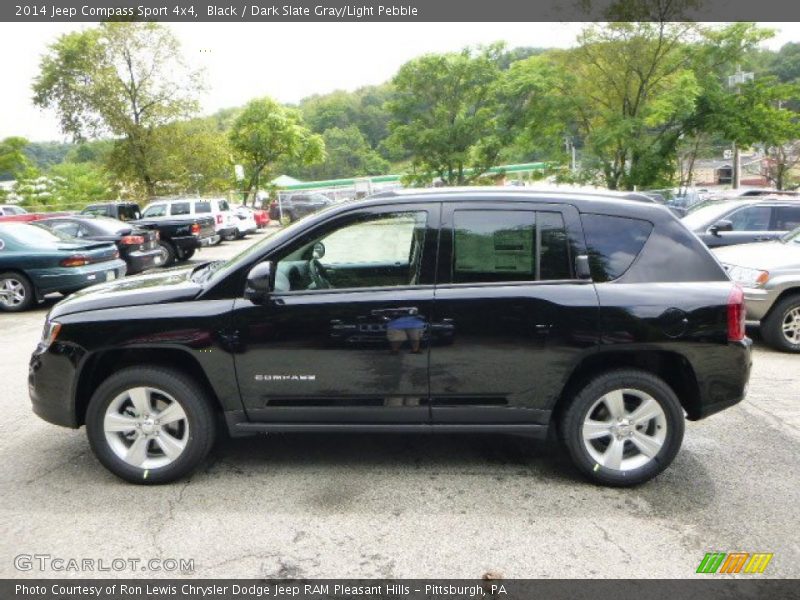 Black / Dark Slate Gray/Light Pebble 2014 Jeep Compass Sport 4x4