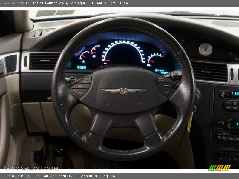Midnight Blue Pearl / Light Taupe 2006 Chrysler Pacifica Touring AWD