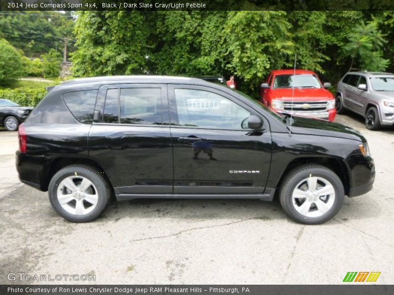 Black / Dark Slate Gray/Light Pebble 2014 Jeep Compass Sport 4x4
