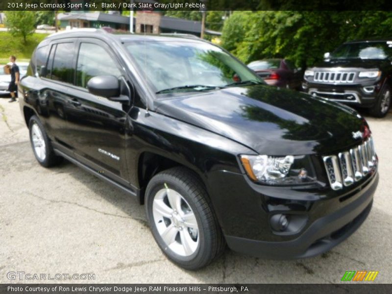 Black / Dark Slate Gray/Light Pebble 2014 Jeep Compass Sport 4x4
