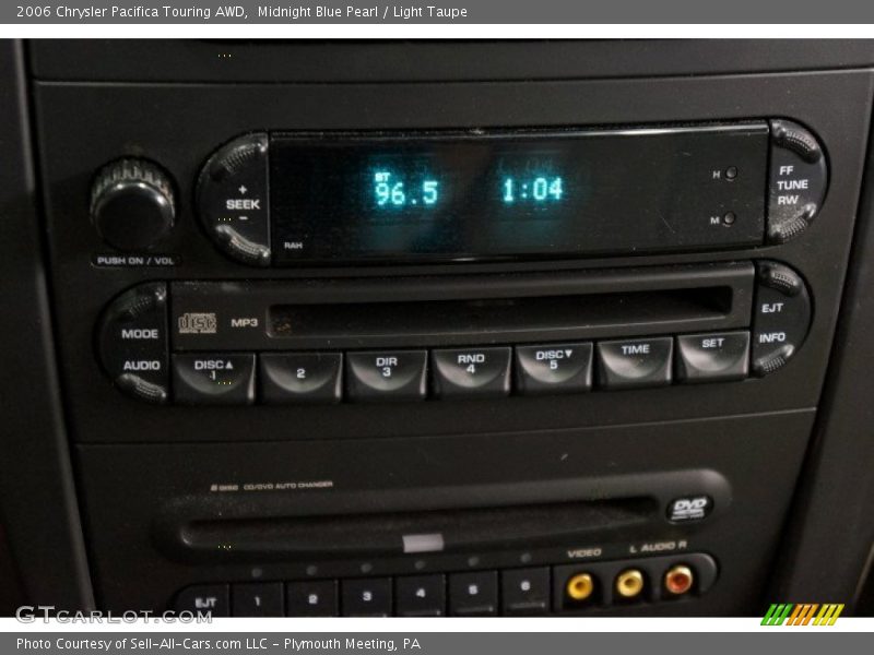 Midnight Blue Pearl / Light Taupe 2006 Chrysler Pacifica Touring AWD