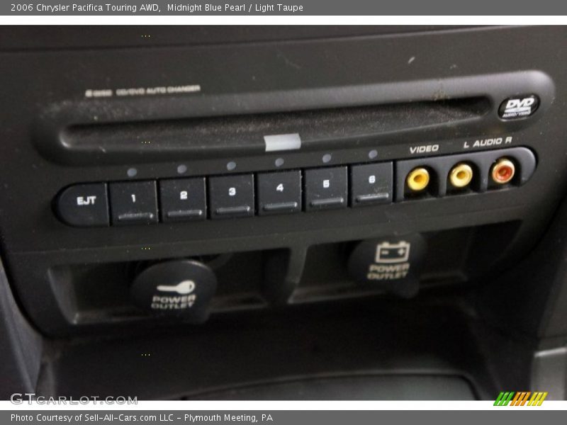 Midnight Blue Pearl / Light Taupe 2006 Chrysler Pacifica Touring AWD
