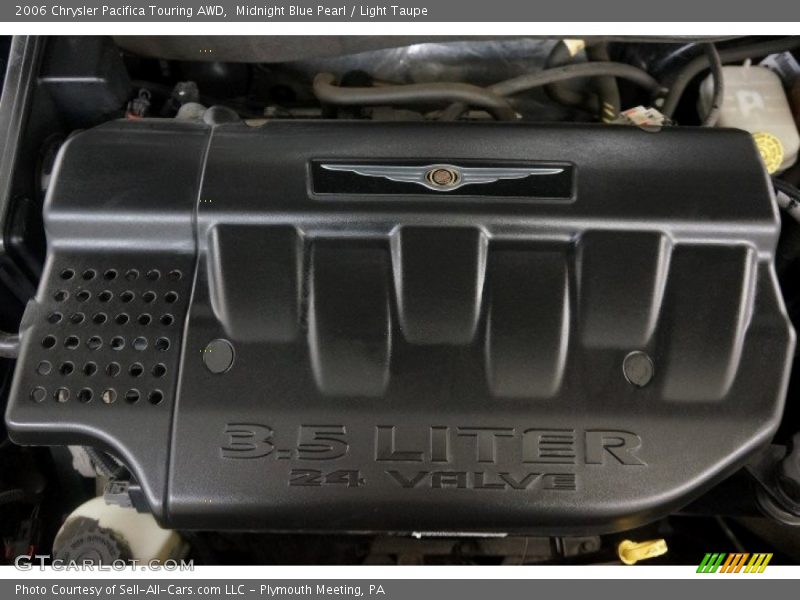 Midnight Blue Pearl / Light Taupe 2006 Chrysler Pacifica Touring AWD