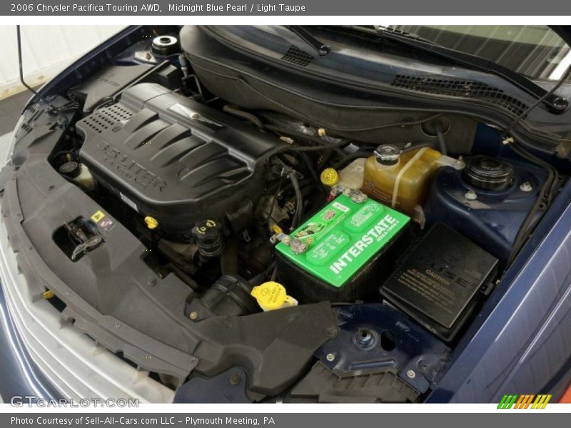 Midnight Blue Pearl / Light Taupe 2006 Chrysler Pacifica Touring AWD