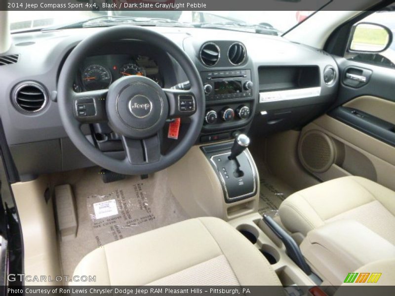 Black / Dark Slate Gray/Light Pebble 2014 Jeep Compass Sport 4x4