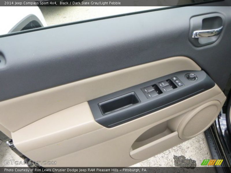 Black / Dark Slate Gray/Light Pebble 2014 Jeep Compass Sport 4x4