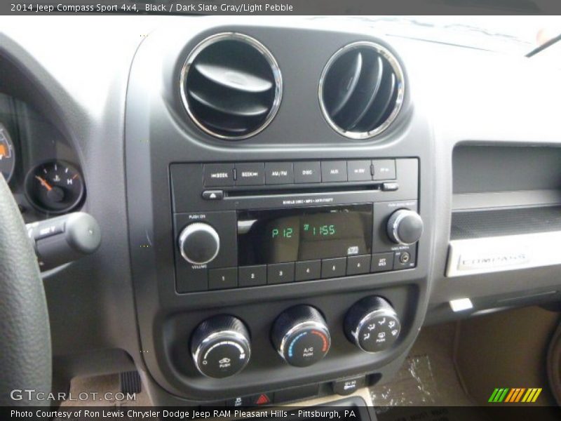 Black / Dark Slate Gray/Light Pebble 2014 Jeep Compass Sport 4x4