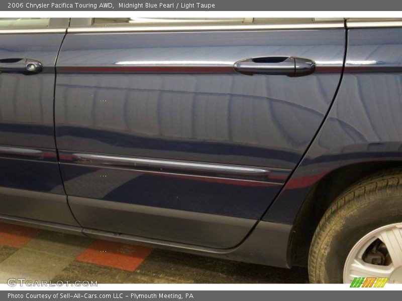 Midnight Blue Pearl / Light Taupe 2006 Chrysler Pacifica Touring AWD