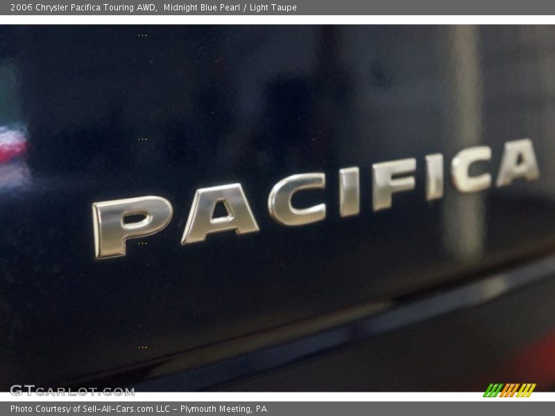 Midnight Blue Pearl / Light Taupe 2006 Chrysler Pacifica Touring AWD