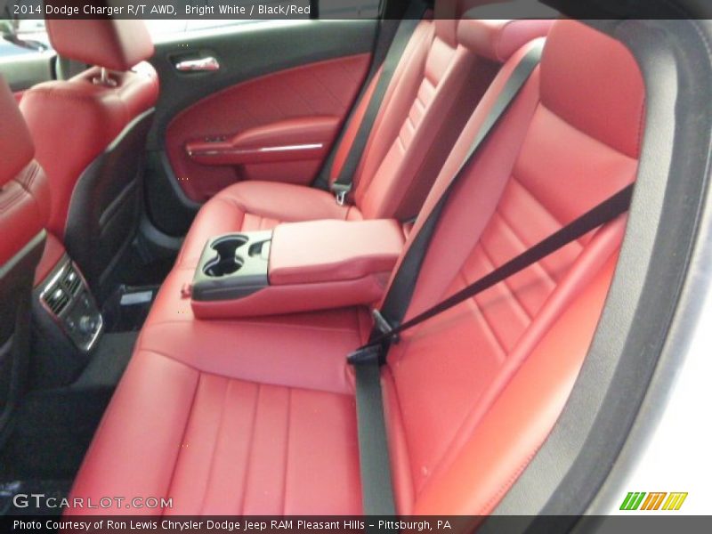 Rear Seat of 2014 Charger R/T AWD