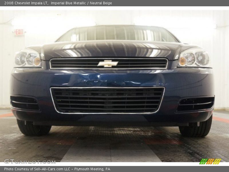 Imperial Blue Metallic / Neutral Beige 2008 Chevrolet Impala LT