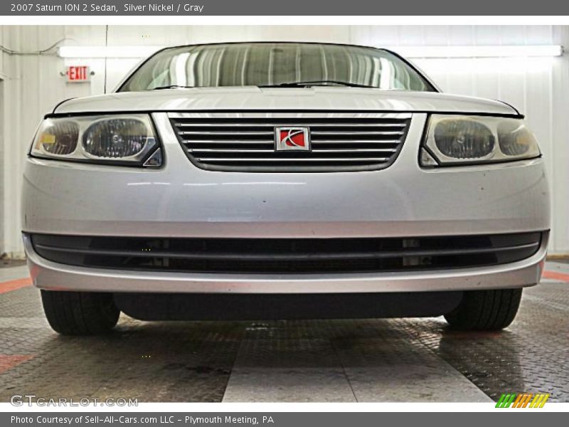Silver Nickel / Gray 2007 Saturn ION 2 Sedan