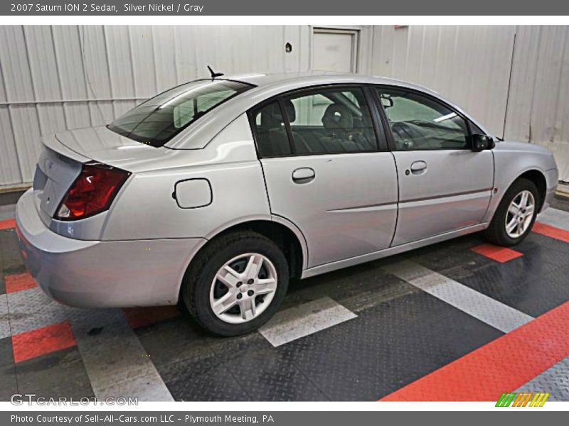 Silver Nickel / Gray 2007 Saturn ION 2 Sedan