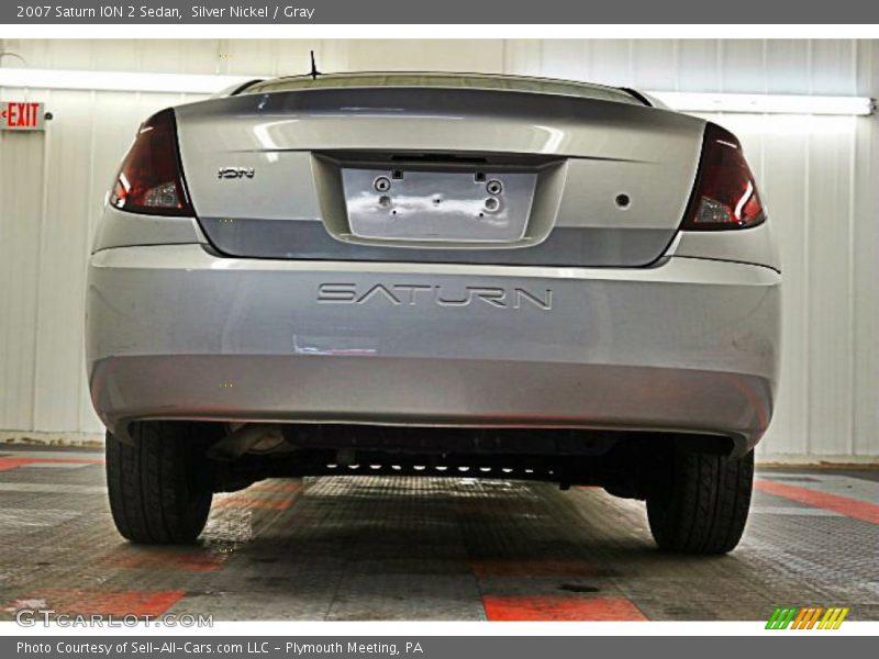 Silver Nickel / Gray 2007 Saturn ION 2 Sedan