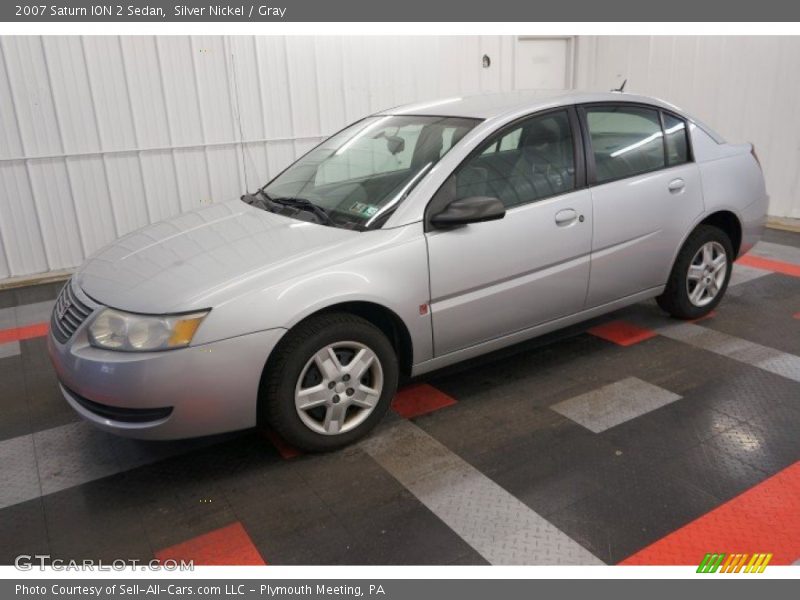 Silver Nickel / Gray 2007 Saturn ION 2 Sedan