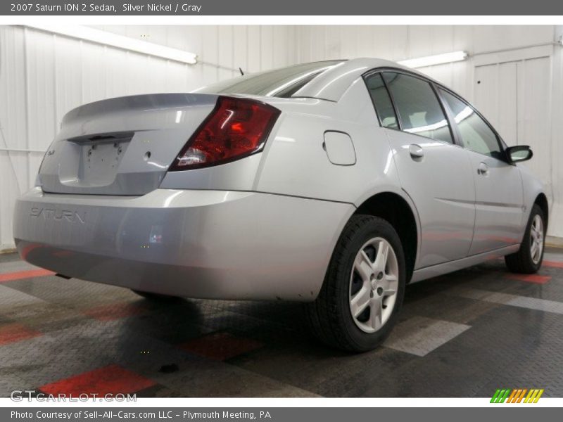 Silver Nickel / Gray 2007 Saturn ION 2 Sedan