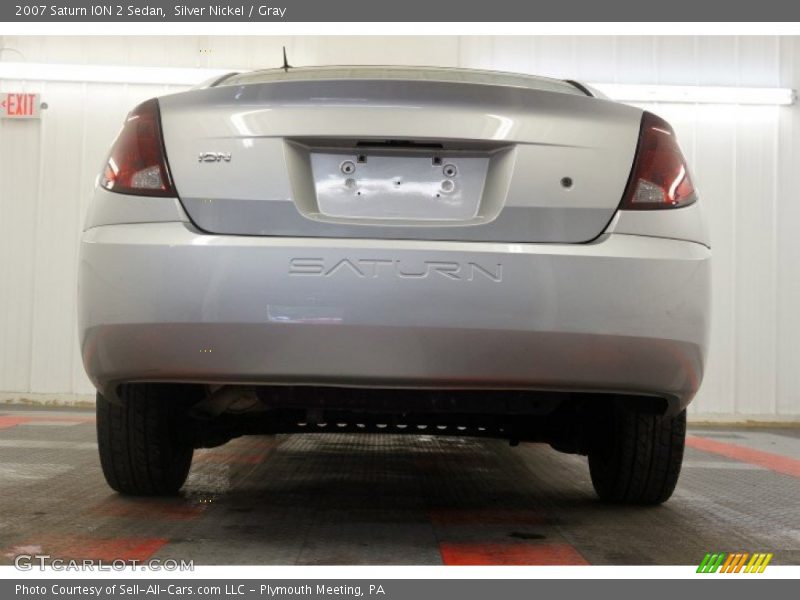 Silver Nickel / Gray 2007 Saturn ION 2 Sedan