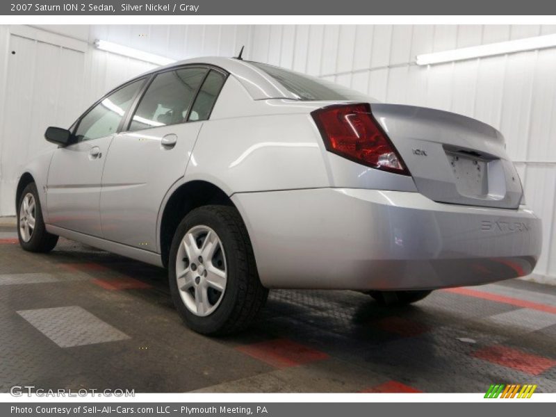 Silver Nickel / Gray 2007 Saturn ION 2 Sedan