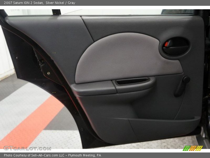 Silver Nickel / Gray 2007 Saturn ION 2 Sedan