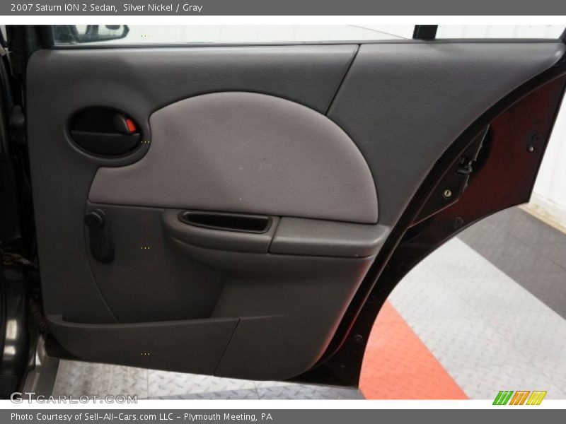 Silver Nickel / Gray 2007 Saturn ION 2 Sedan