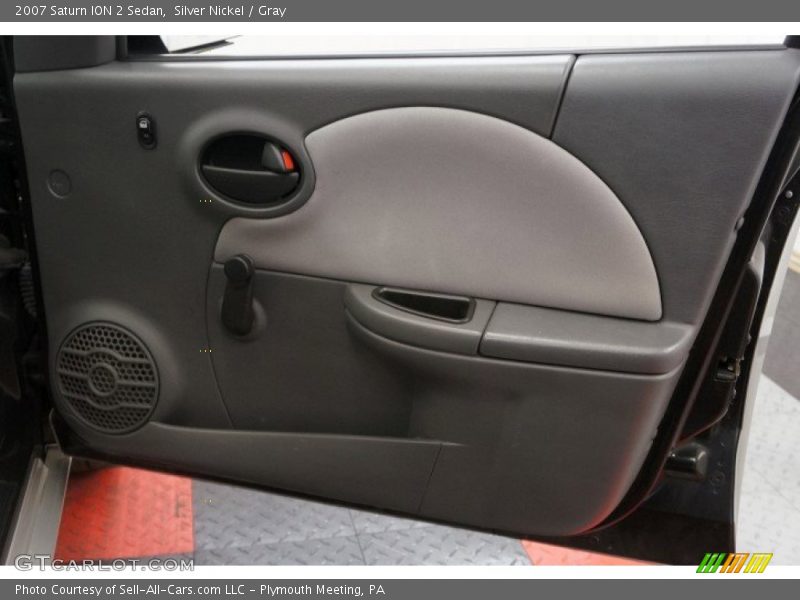 Silver Nickel / Gray 2007 Saturn ION 2 Sedan