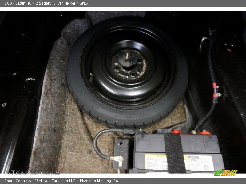 Silver Nickel / Gray 2007 Saturn ION 2 Sedan