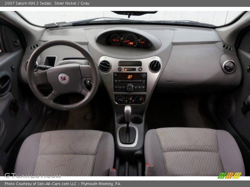 Silver Nickel / Gray 2007 Saturn ION 2 Sedan