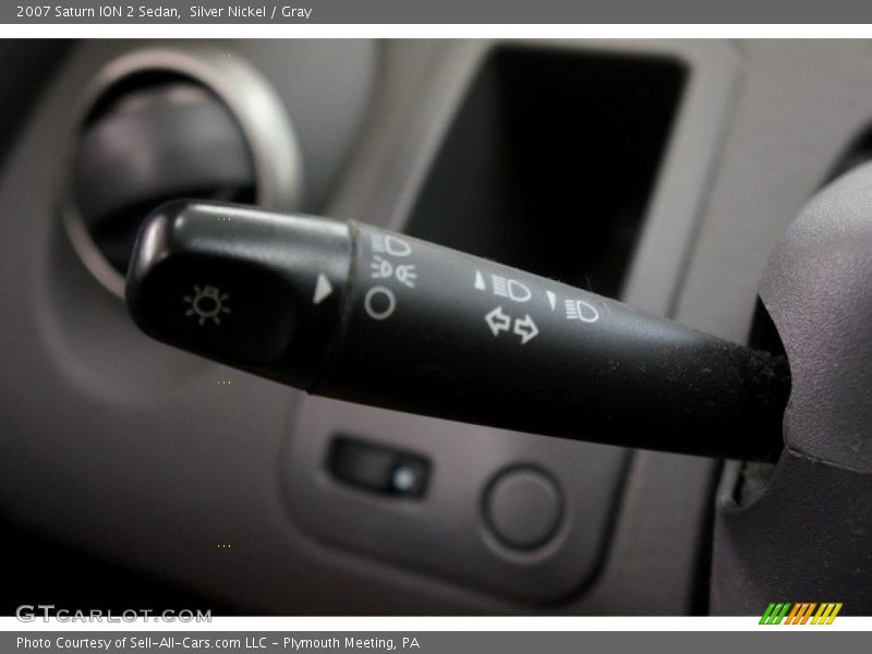 Silver Nickel / Gray 2007 Saturn ION 2 Sedan