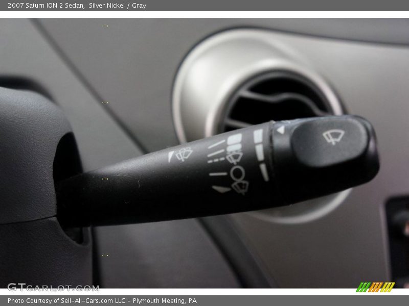 Silver Nickel / Gray 2007 Saturn ION 2 Sedan