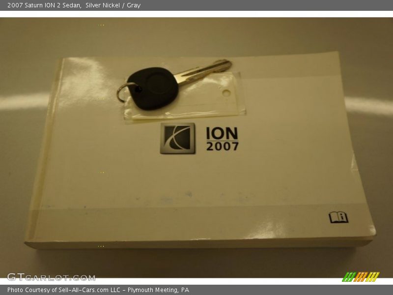 Silver Nickel / Gray 2007 Saturn ION 2 Sedan