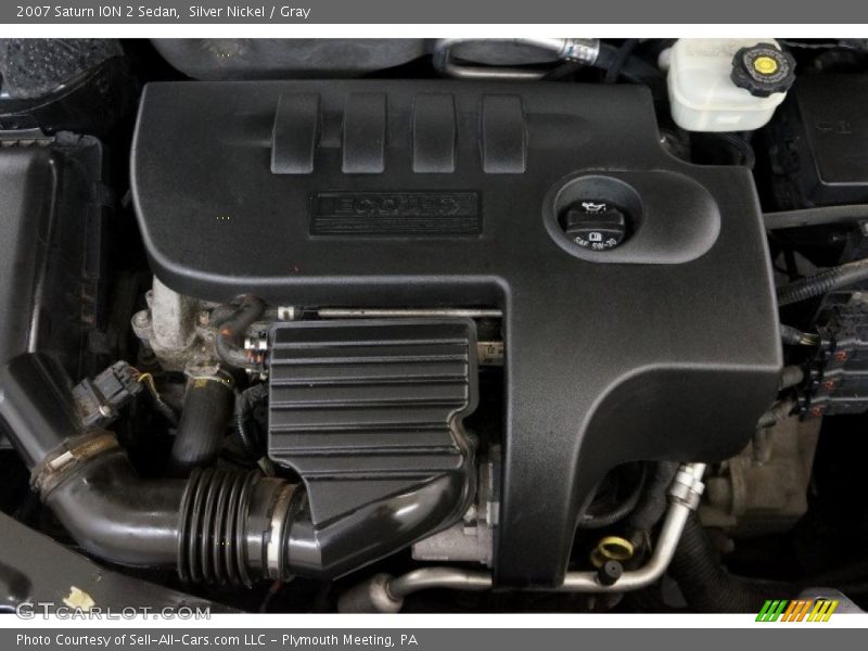 Silver Nickel / Gray 2007 Saturn ION 2 Sedan