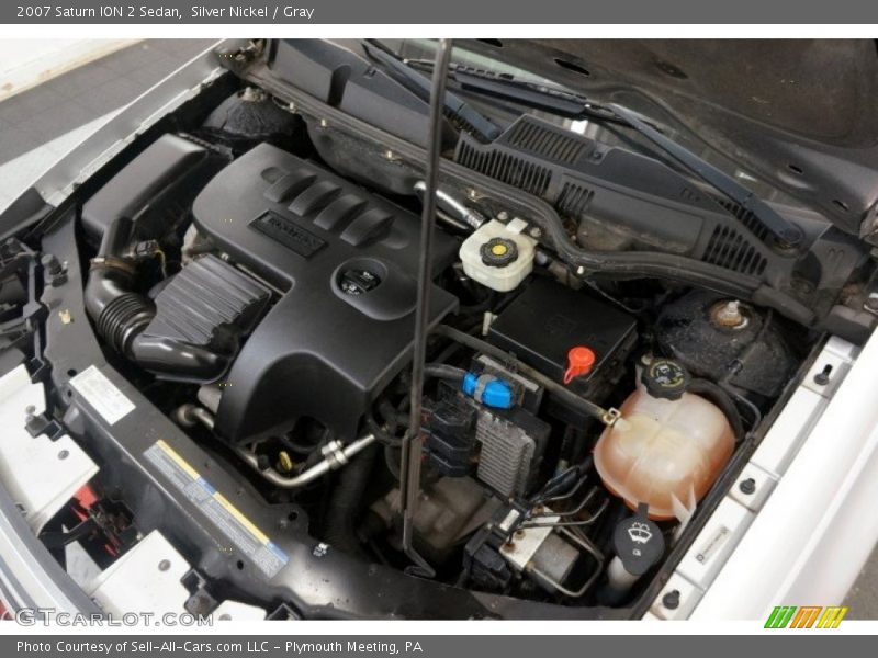 Silver Nickel / Gray 2007 Saturn ION 2 Sedan