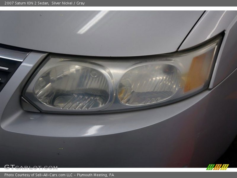 Silver Nickel / Gray 2007 Saturn ION 2 Sedan