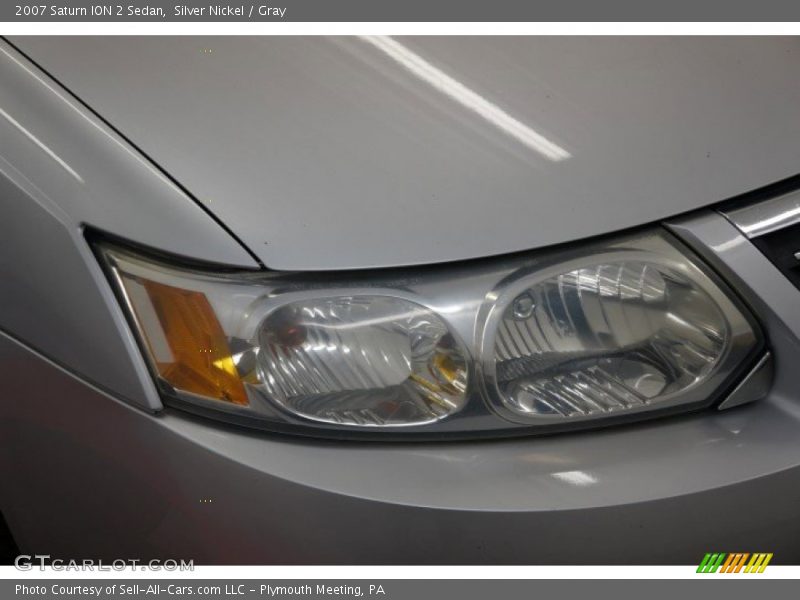 Silver Nickel / Gray 2007 Saturn ION 2 Sedan