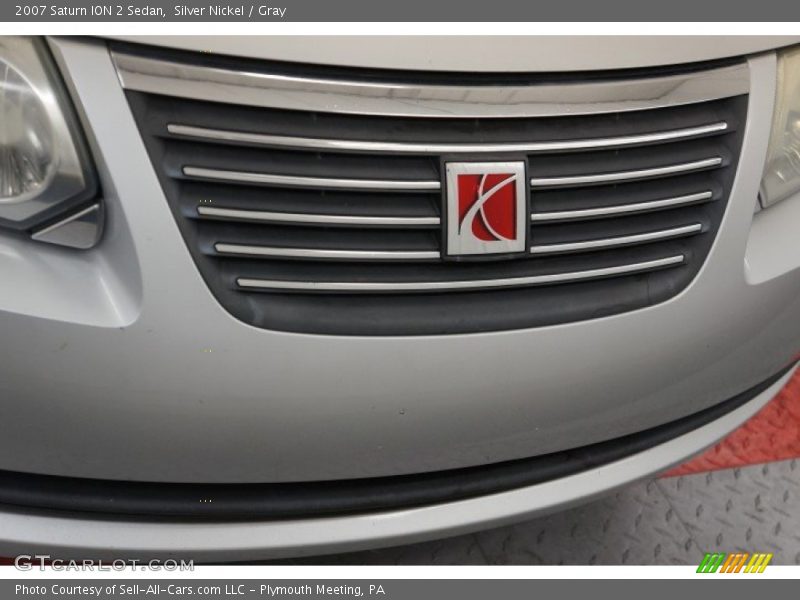 Silver Nickel / Gray 2007 Saturn ION 2 Sedan