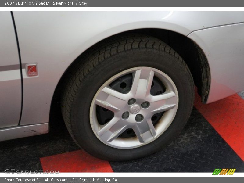 Silver Nickel / Gray 2007 Saturn ION 2 Sedan