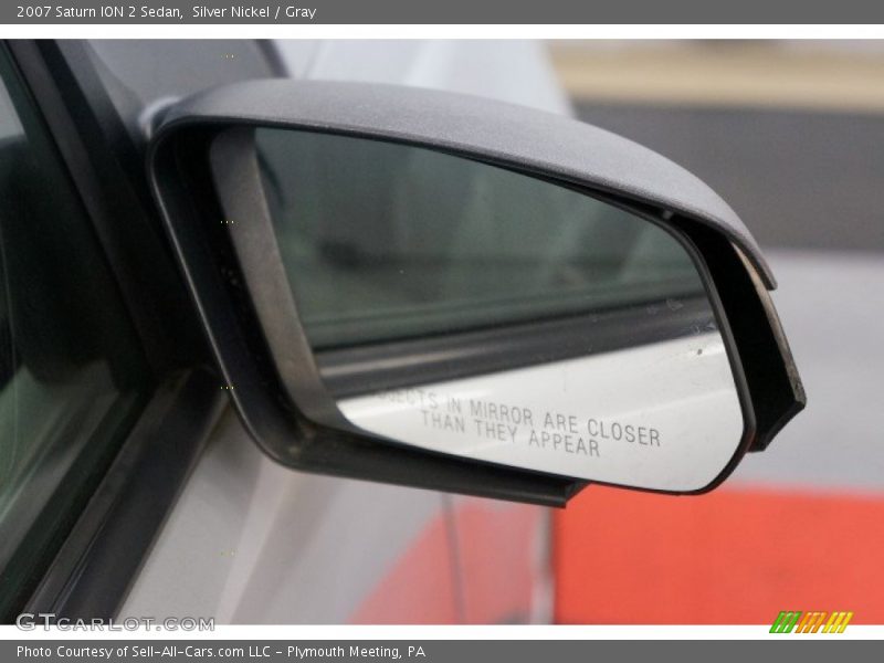 Silver Nickel / Gray 2007 Saturn ION 2 Sedan