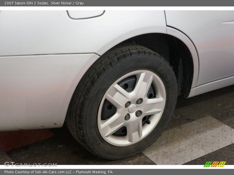 Silver Nickel / Gray 2007 Saturn ION 2 Sedan