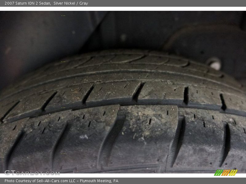 Silver Nickel / Gray 2007 Saturn ION 2 Sedan