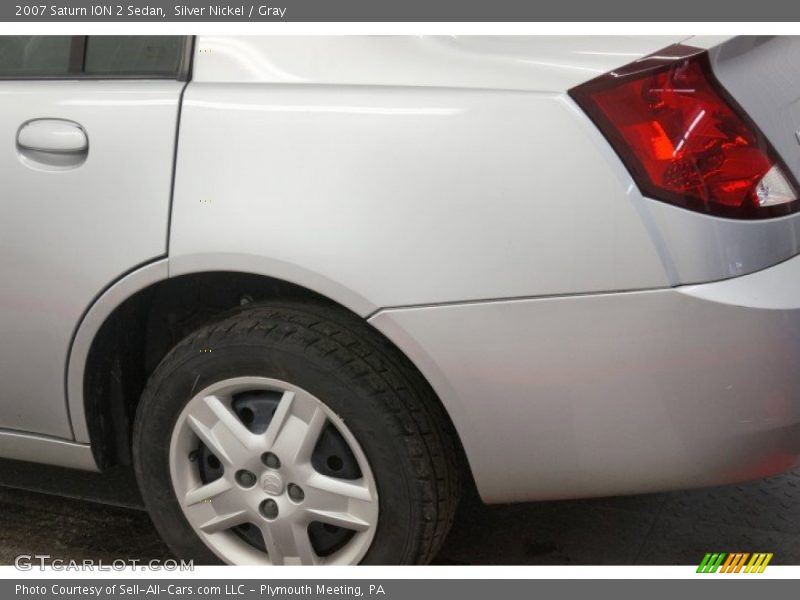 Silver Nickel / Gray 2007 Saturn ION 2 Sedan