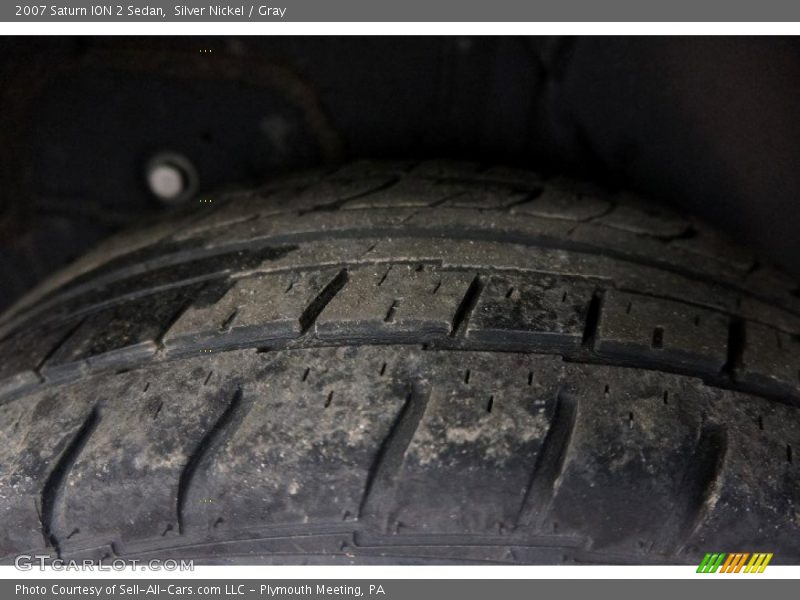 Silver Nickel / Gray 2007 Saturn ION 2 Sedan