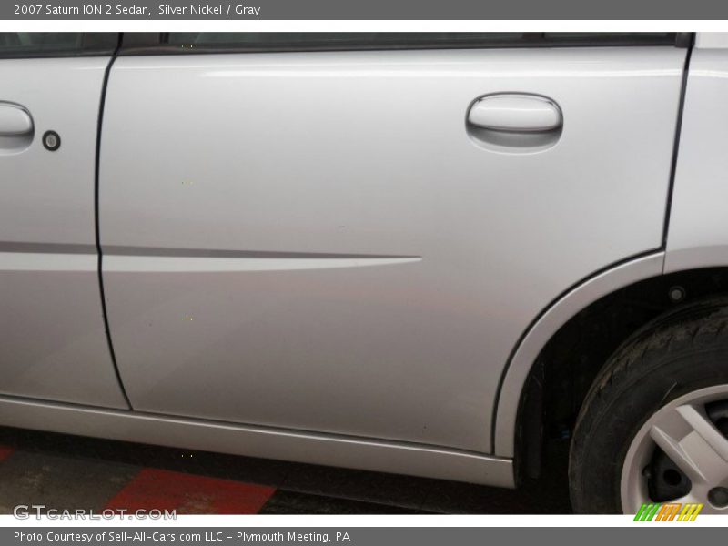 Silver Nickel / Gray 2007 Saturn ION 2 Sedan